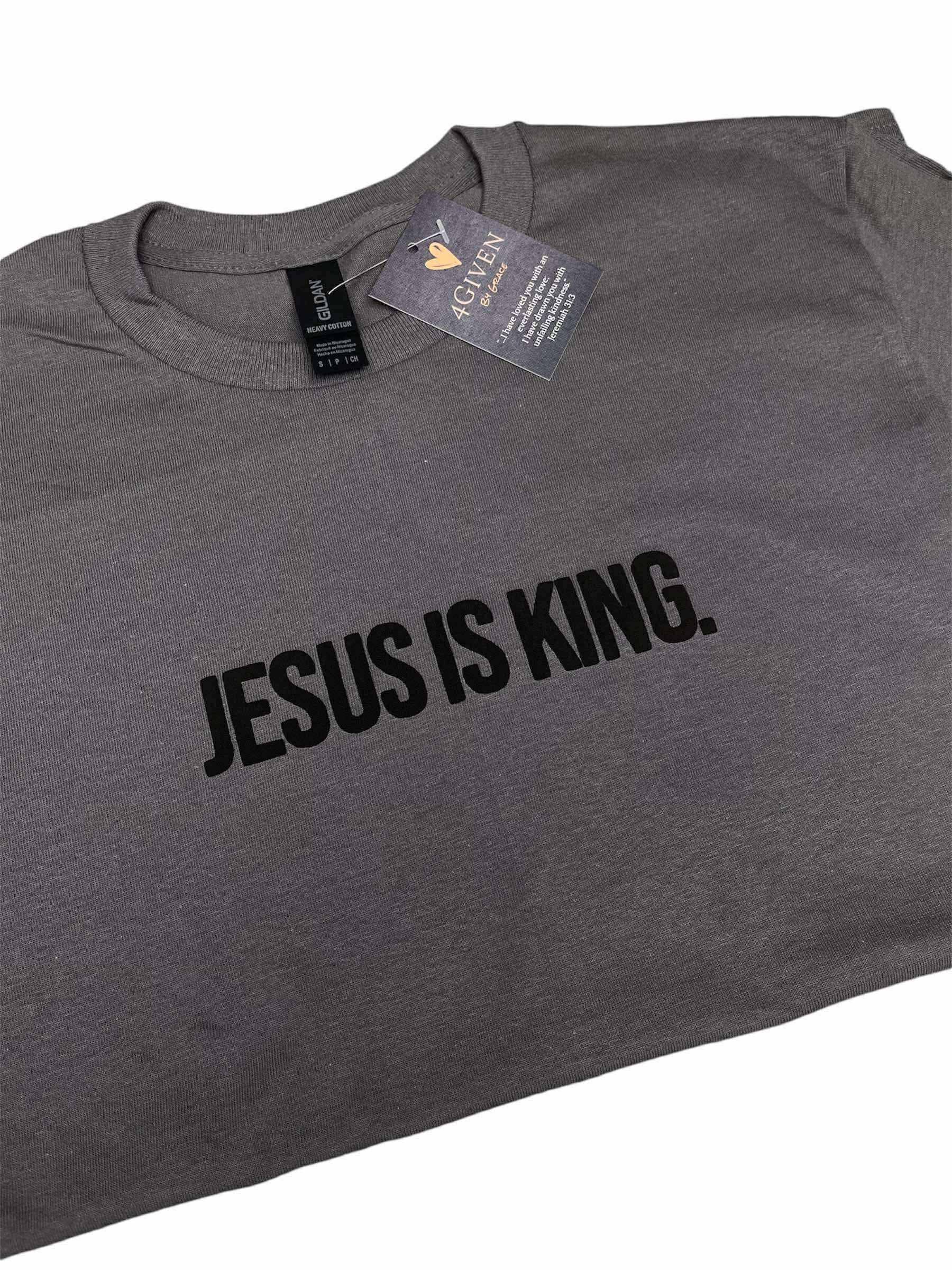 4Given By Grace – wholesale T-shirts med screentryck – Dam – Jesus Is King tröja8