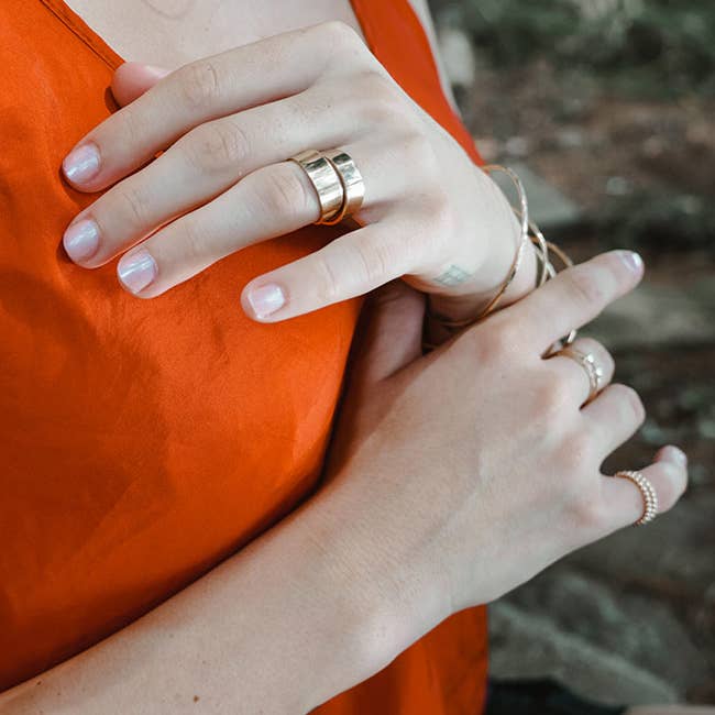 FORGE & FINISH - Vente Anneau/bague à empiler - Bague Daria7