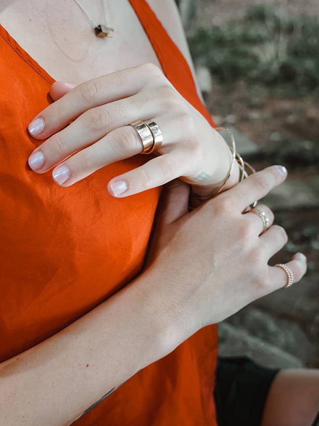 Daria Ring for wholesale by FORGE & FINISH