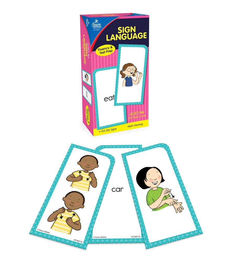 Carson Dellosa Education - Wholesale Learning Cards - Kids & Baby - Sign Language