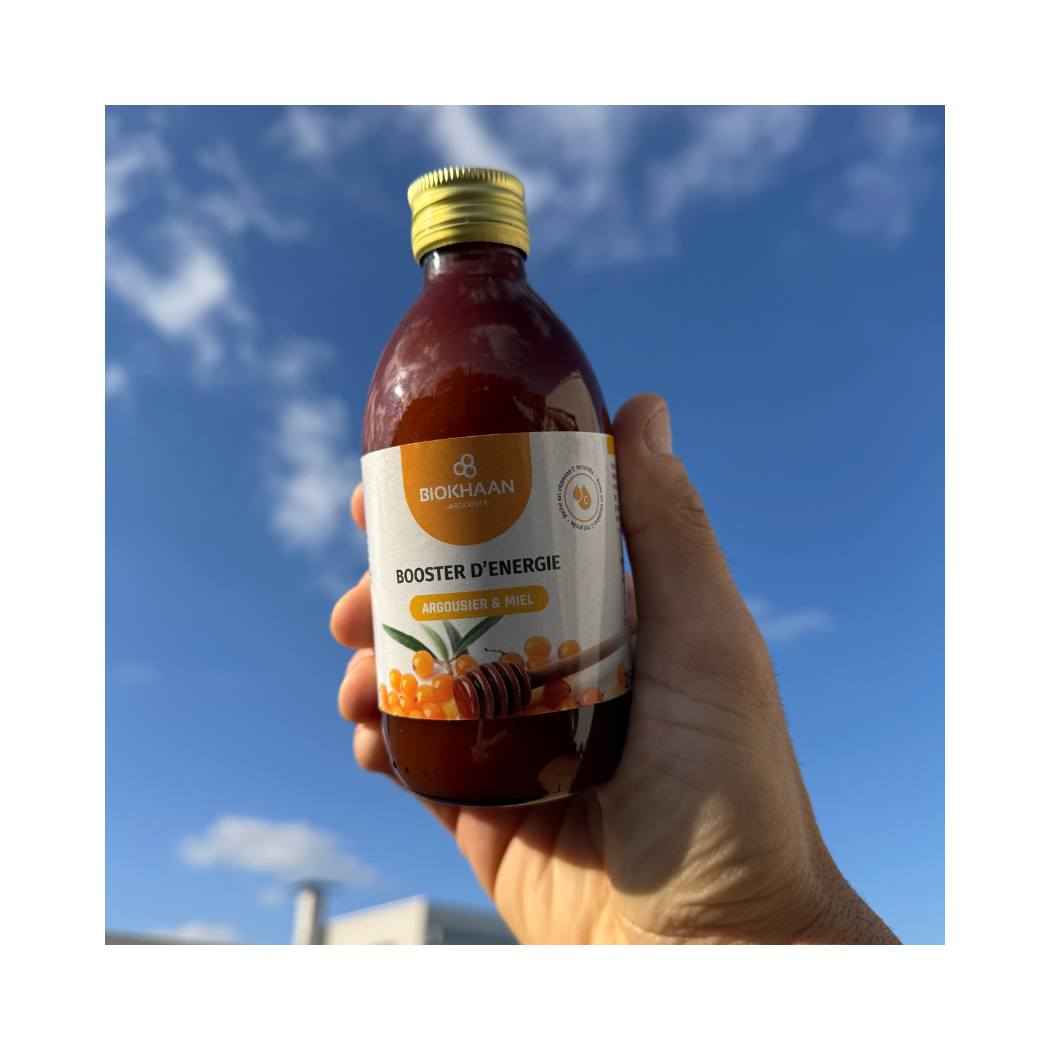 BIOKHAAN - Vente Supplément oral/vitamine - Booster Énergie Argousier & Miel – Vitamine C BIOKHAAN2