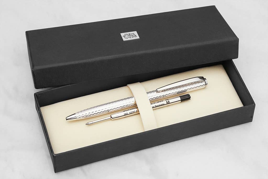 Grifos pens - Wholesale Pen - Ballpoint pen/ pencil customized 925 silver barleycorn Italy11