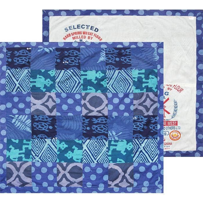 Couverture pour bébé : Assortie - Bleu-Bio pour la vente par Global Mamas