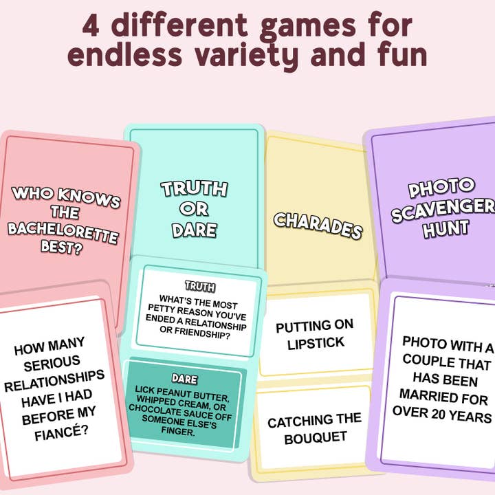 ASM Games - Wholesale Card Game - The Greatest Bachelorette Party Game Bundle2