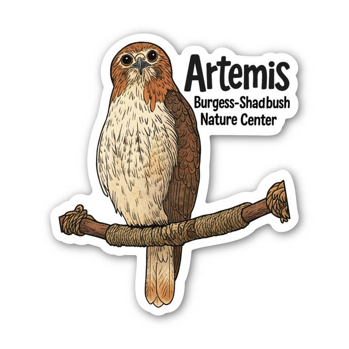 Artemis Sticker for wholesale by Jones Sticker Co