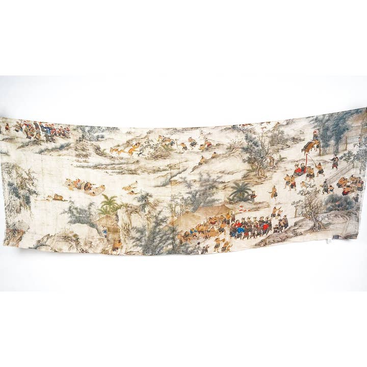Linen Connections - Wholesale Scarf - Women's - Silk Modal Scarf luxurious fabric blend - Beige/Grey