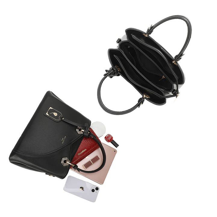 Gallantry - Vente Sac à main avec poignée sur le dessus – femme - Harmonie Trio (M-9431)3