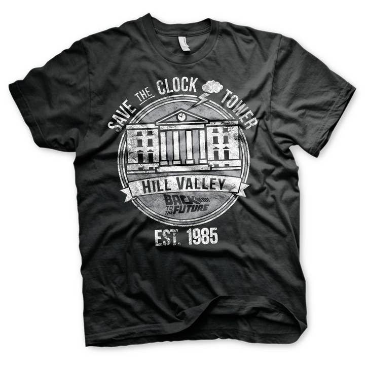 Hybris Production AB - Wholesale Screen Printed T-Shirt - Unisex - Save The Clock Tower T-shirt