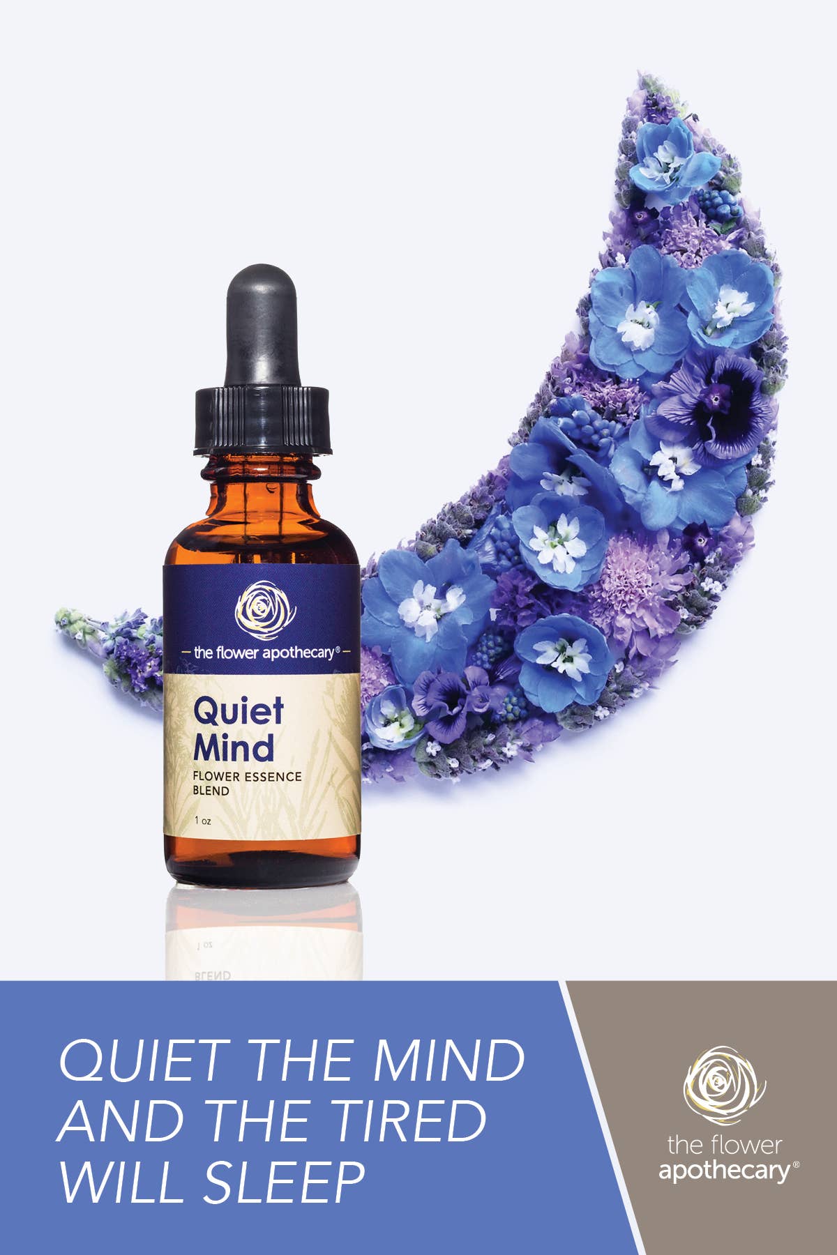 The Flower Apothecary - Wholesale Oral Supplement/Vitamin - Quiet Mind Flower Essence & Cell Salt Blend5