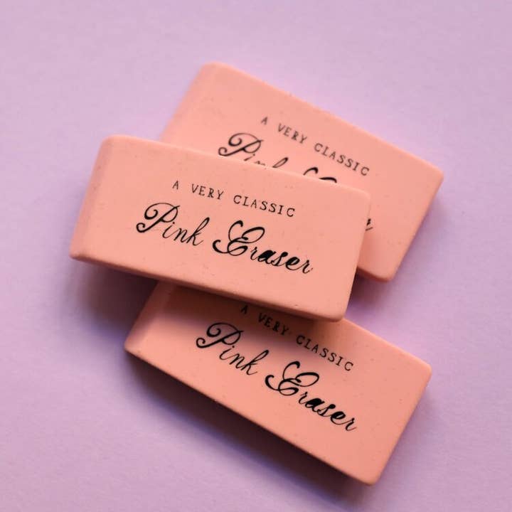 Mr. Boddington's Studio - Wholesale Eraser - A Very Classic Pink Eraser