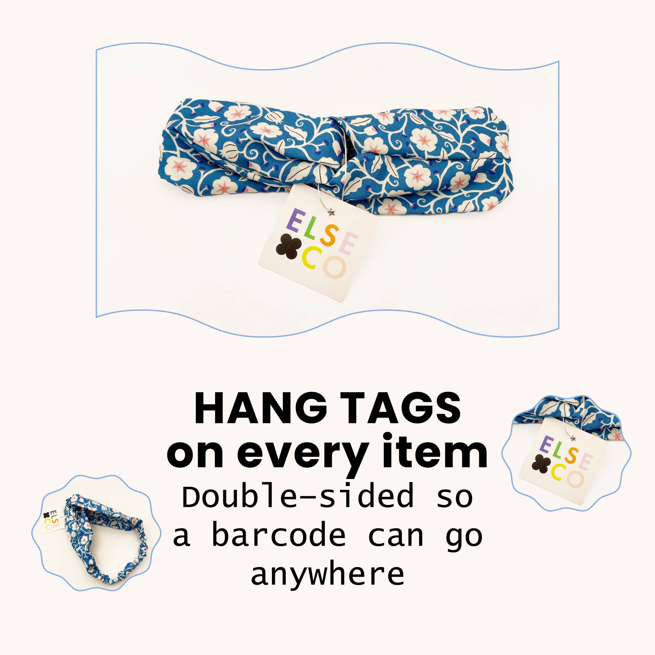 ELSE - Wholesale Fashion Headband - Women's - Black Briar Twist Headbands With Elastic For Women3