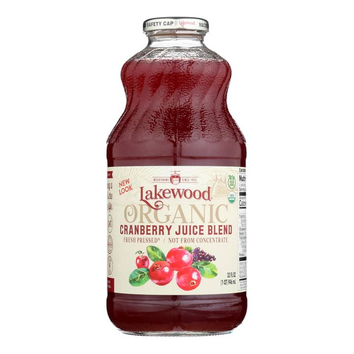Everyday Supply Co - Wholesale Fruit Juice - Lakewood Organic Cranberry Juice Blend, 6-Pack, 32 fl oz