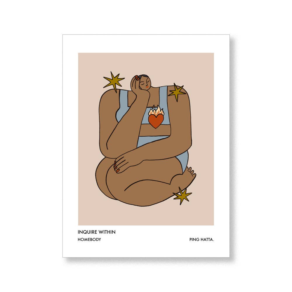 Chonky Goods by Ping Hatta. Studio – Impressão artística por atacado – Cartazes de arte da série Homebody1