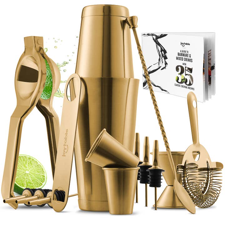 Clara Clark - Wholesale Cocktail Shaker - Bartender Cocktail Shaker Set4