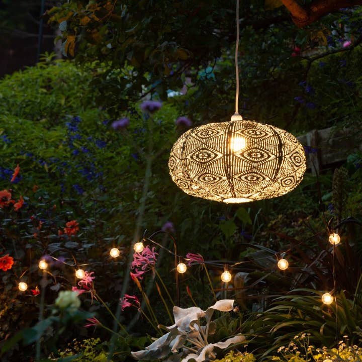Allsop Home & Garden - Wholesale Outdoor/Lawn Light - Stella Nova Outdoor Pendent Light - Starbeam 20" Evergreen7