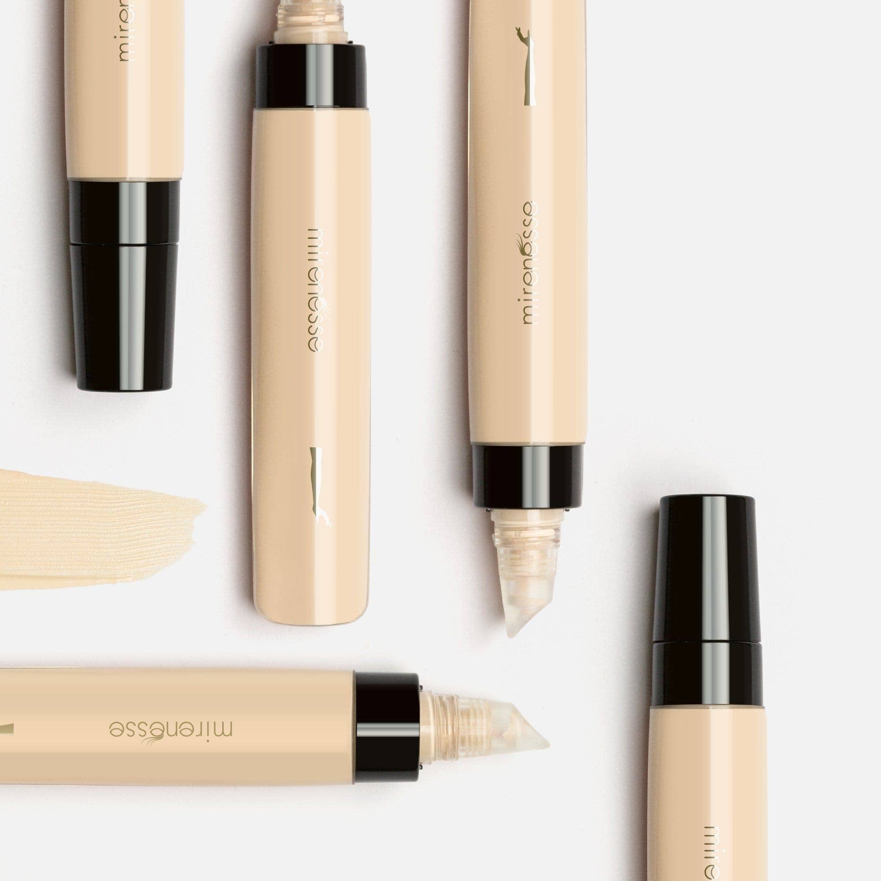 Mirenesse – wholesale Ansiktsconcealer – Tryck på Concealer 2. Gyllene grädde4