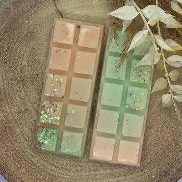 Lime, Basil & Manderin Wax Melt Snap Bar for wholesale by Ava Roses Aromas