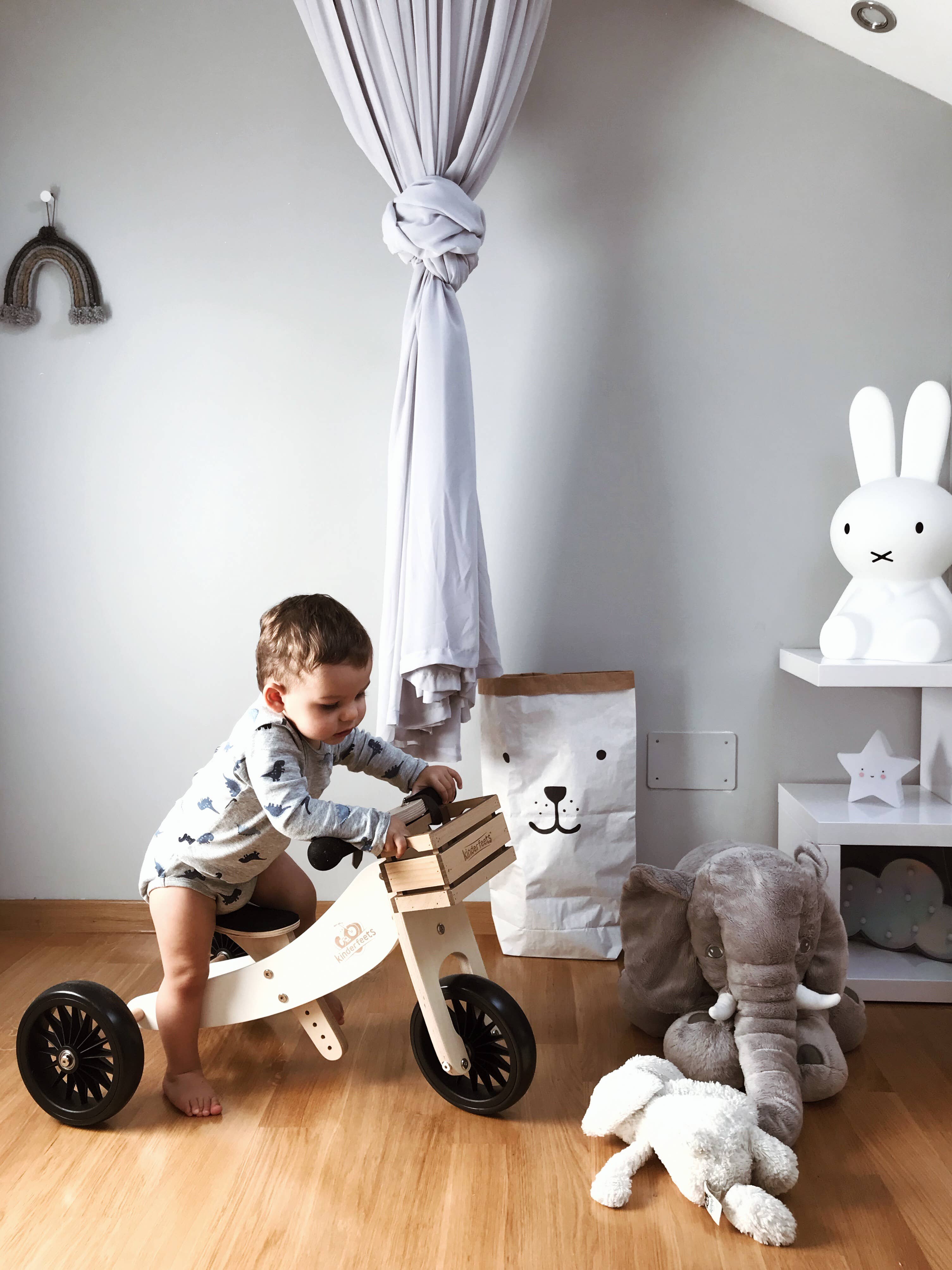Blanc Draisienne en bois 2 en 1 Tiny Tot Plus blanche en vente sur Faire3