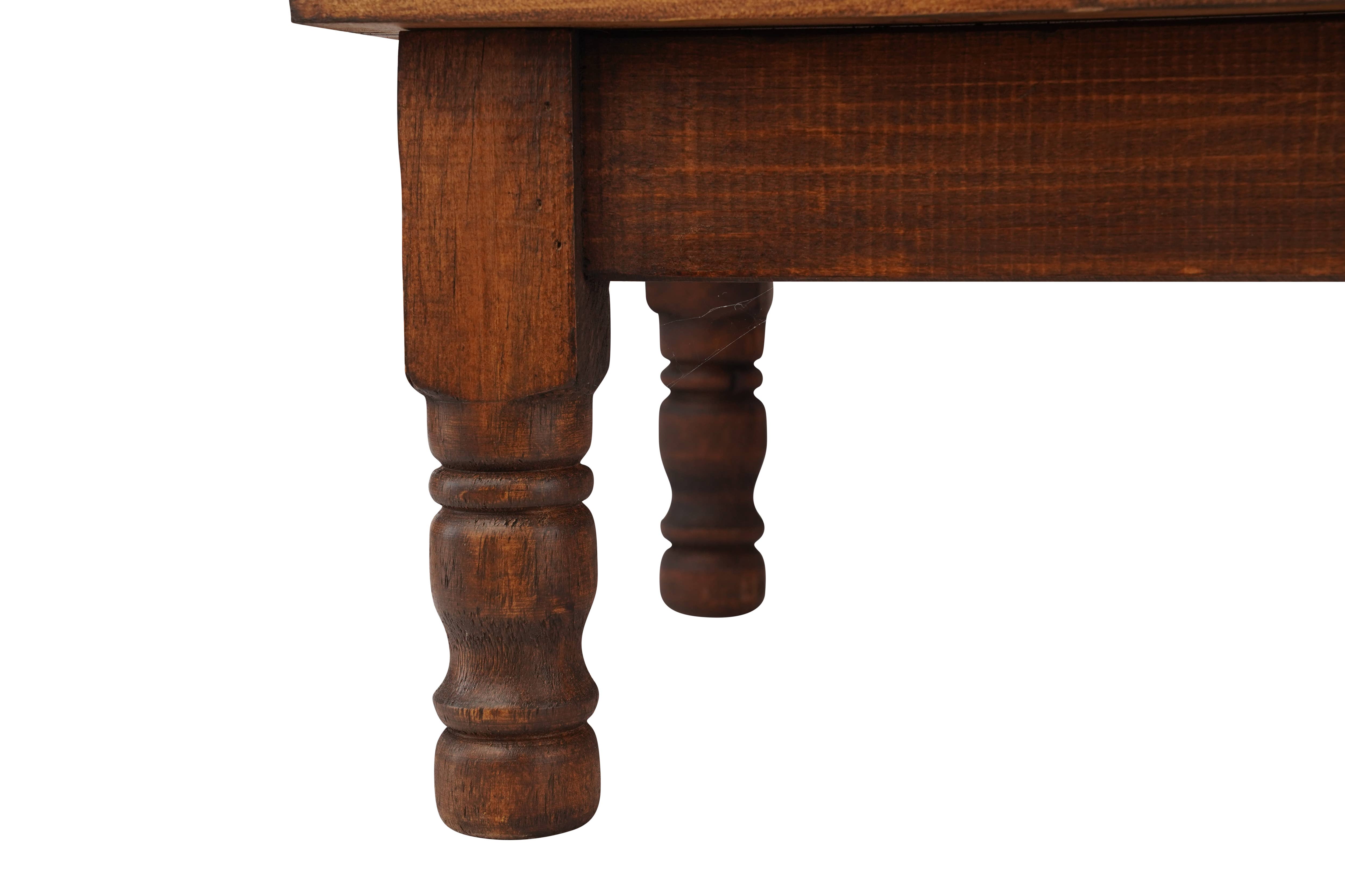 My Amigos Imports - Wholesale Side Table - Texas Creek Reclaimed Wood Table-24x18x11H-Riser-Display4