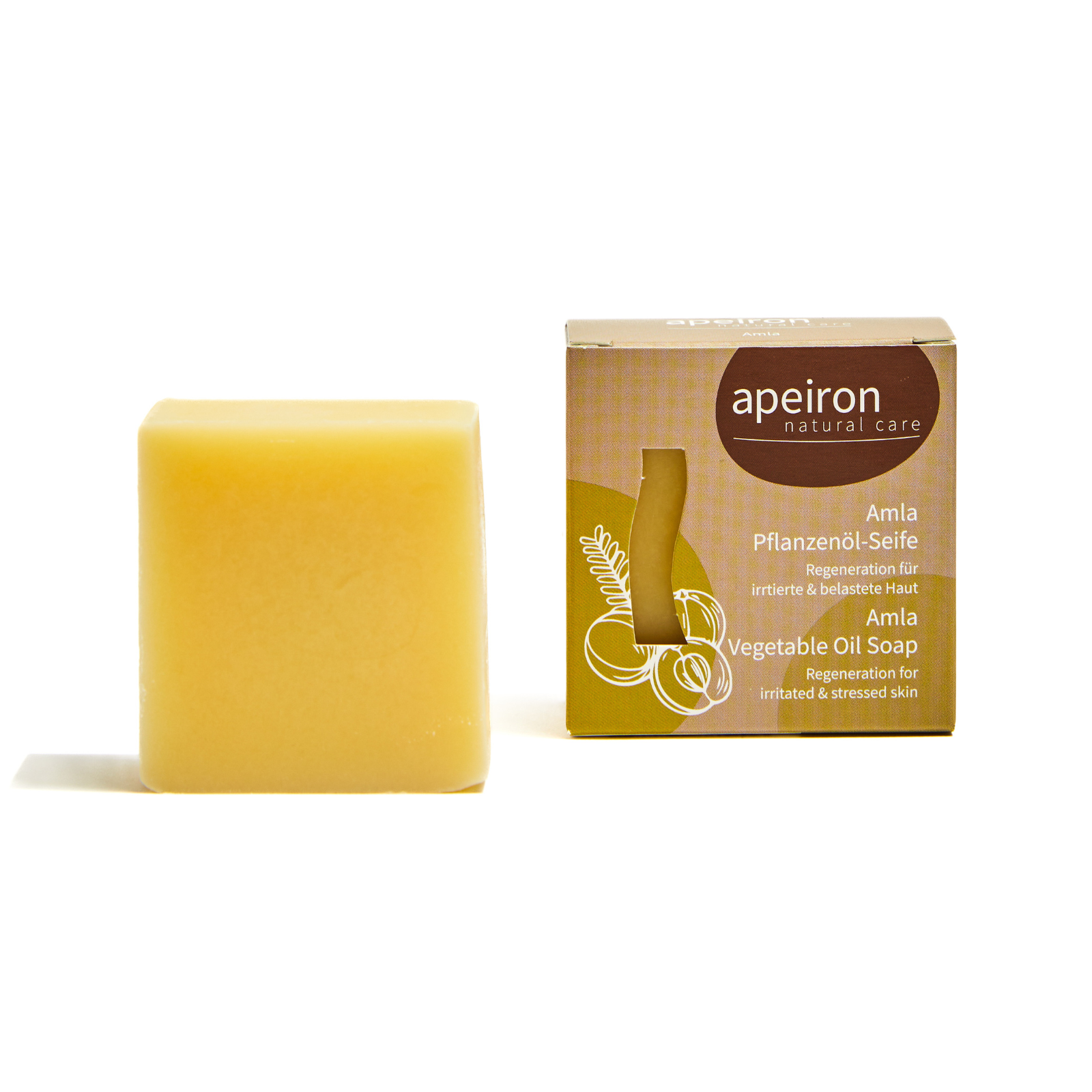 Spa Vivent - Wholesale Bar Soap - 
apeiron vegetable oil soap AMLA 100g2