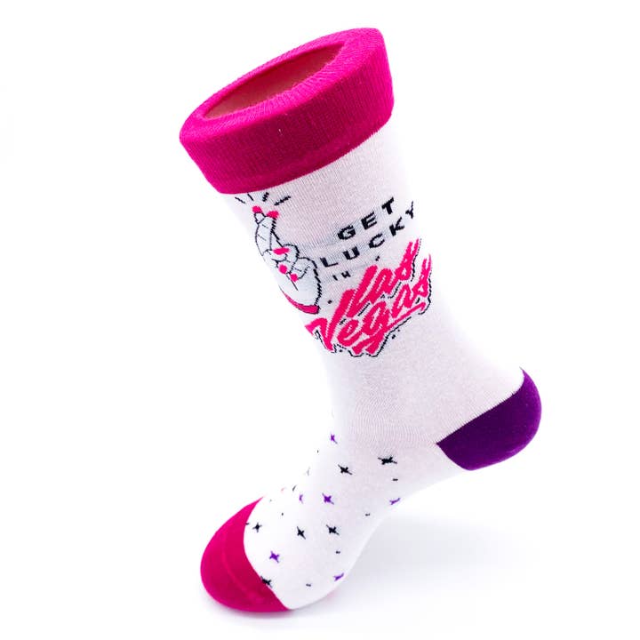 Chaussettes Get Lucky Fingers Crossed Big Shoe pour la vente par Socks To Be You