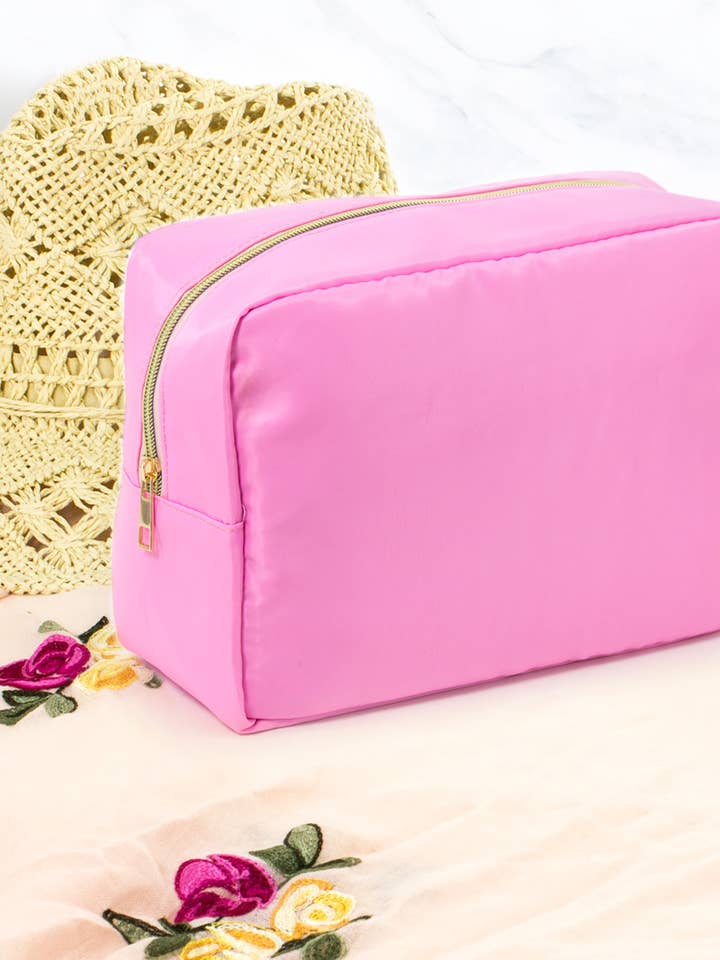 Borsa cosmetica colorata X Large per la vendita all'ingrosso da parte di Suzie Q USA