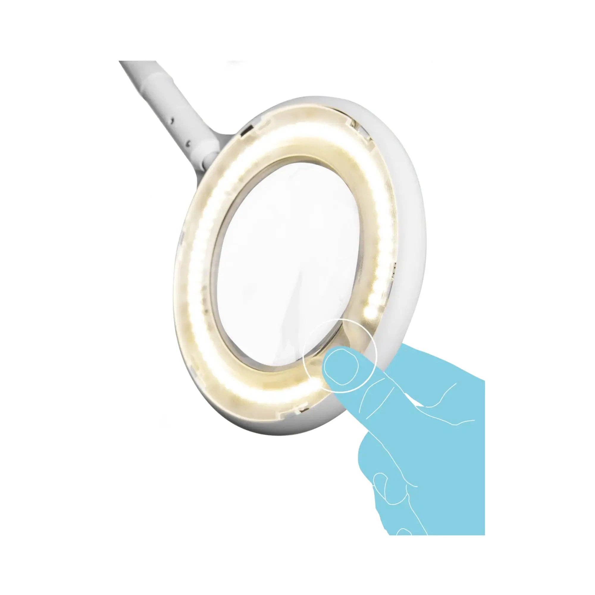 My Podologie - Wholesale Magnifying Glass - Integrated magnifying lamp - Circle S Basic - Ruck1