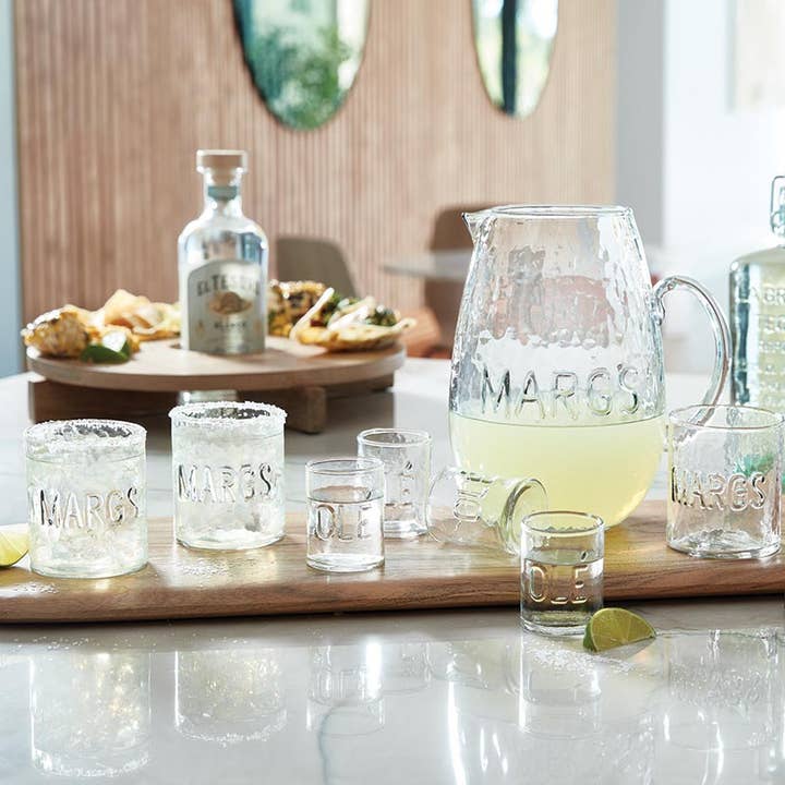 Santa Barbara Design Studio by Creative Brands - Wholesale Cocktail/Liquor Glass - Hammered Glass - Margs