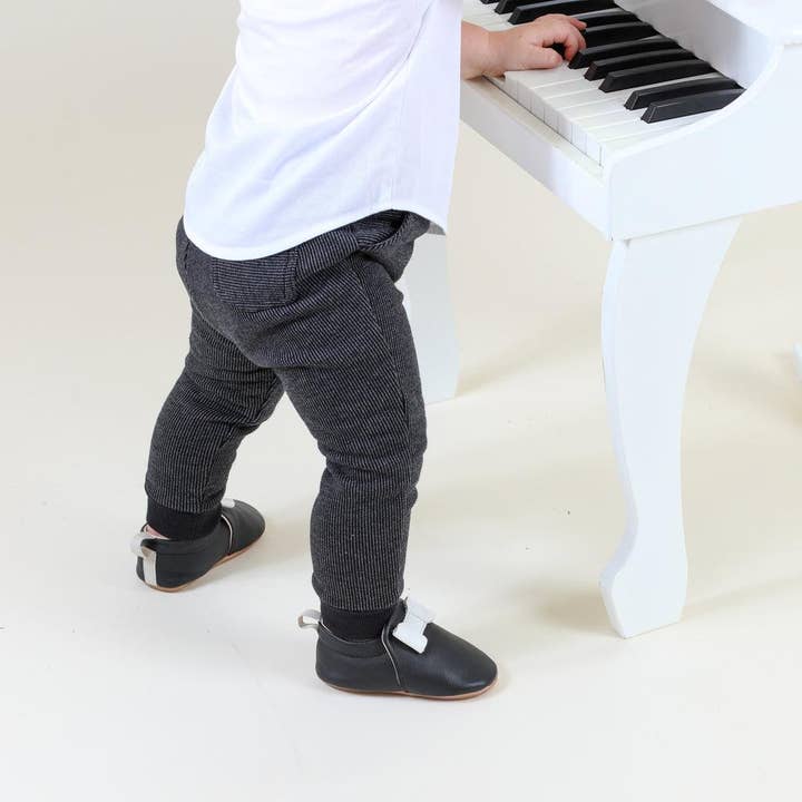 "Sidi" soft leather baby first steps slippers for wholesale by Moutche