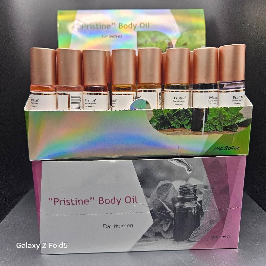 pristine fragrance - Wholesale Roll-On Fragrance - 48 pcs 10ml scented roll on body oil concentrate 3