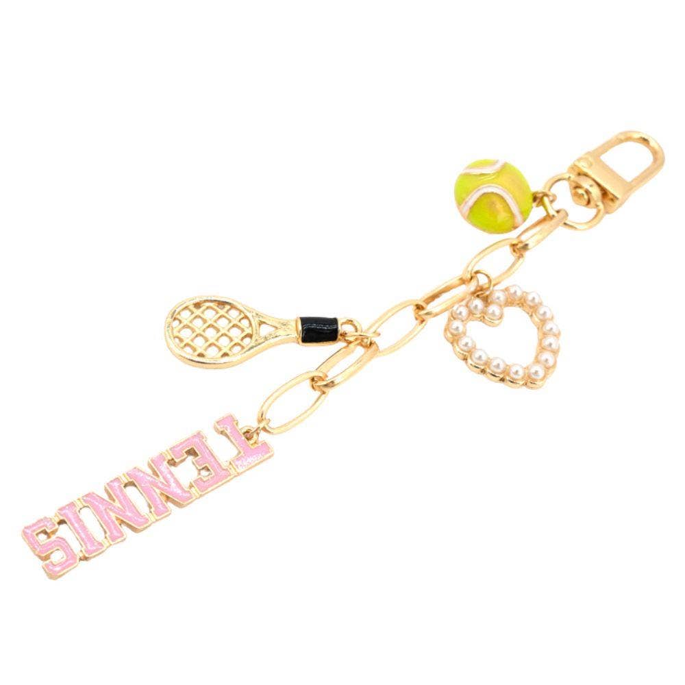 G Porte-clés breloque thème tennis en vente sur Faire0