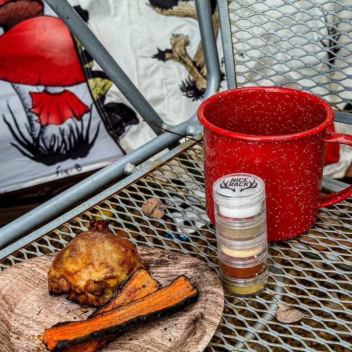 WILD ATOMS - Wholesale Dried Spice Mix - NICE RACK Mini Camp Spice Gift Set Spice Container Reusable2