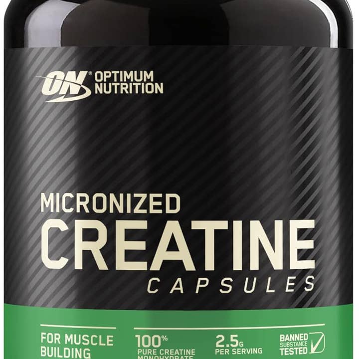 Optimum Nutrition Micronized Creatine Monohydrate Capsules, Keto Friendly, 2500mg, 100 Capsules for wholesale by Natures Honest