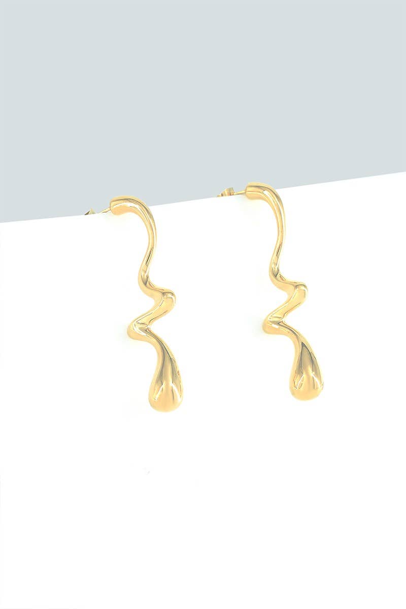 BYREN | ÉLINE L'ATELIER – Engroshandel Hængeøreringe og creoløreringe – 124AQ281 rustfrit stål øreringe