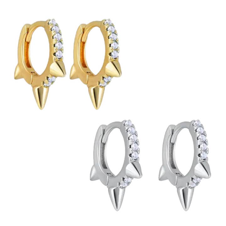 Spikade Huggie-ringar för wholesale av Lex Moderne