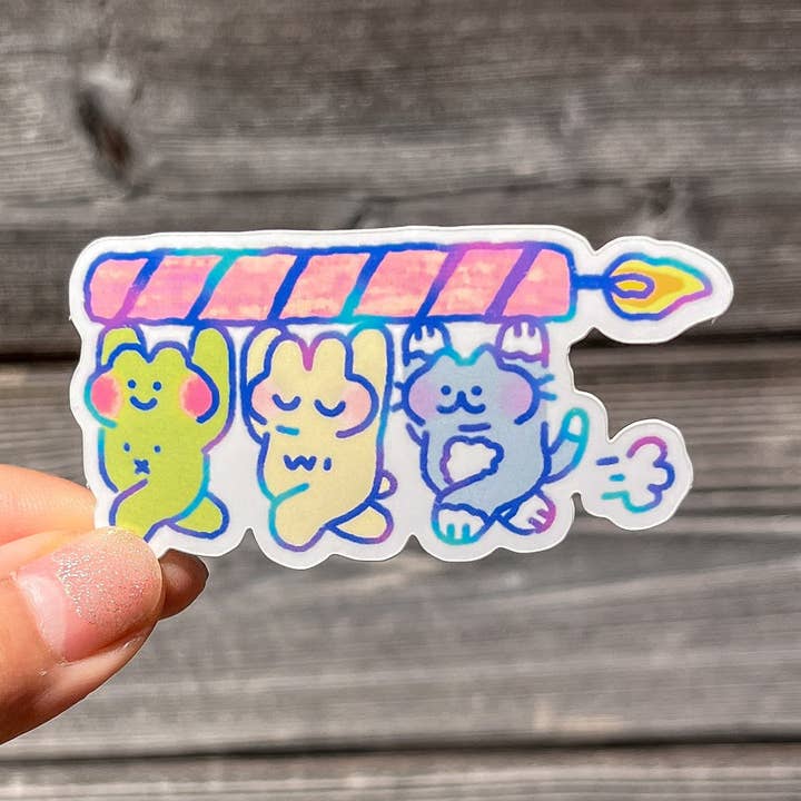 frog bunny cat candle sticker for wholesale by CXN ART