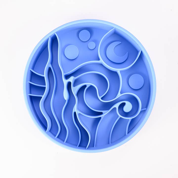 Happy Dingos - Vendita all'ingrosso Ciotola - Cani e gatti - Ciotola Starry Night Slow Feeder2