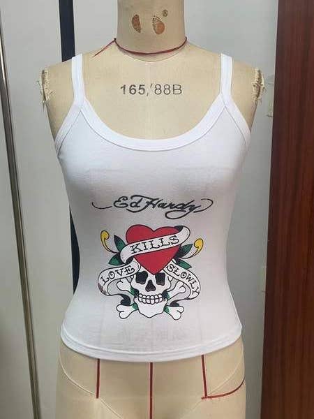 graphic basic cami top and other Purchase Wholesale hardy. Free Returns & Net 60 Terms on Faire trending on Faire.