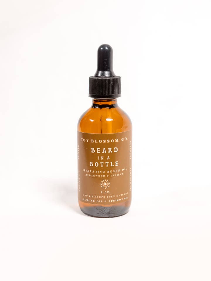 Aceite Hidratante para Barba - Aceites de Jojoba, Almendra y Albaricoque para venta al por mayor de Toy Blossom Co.