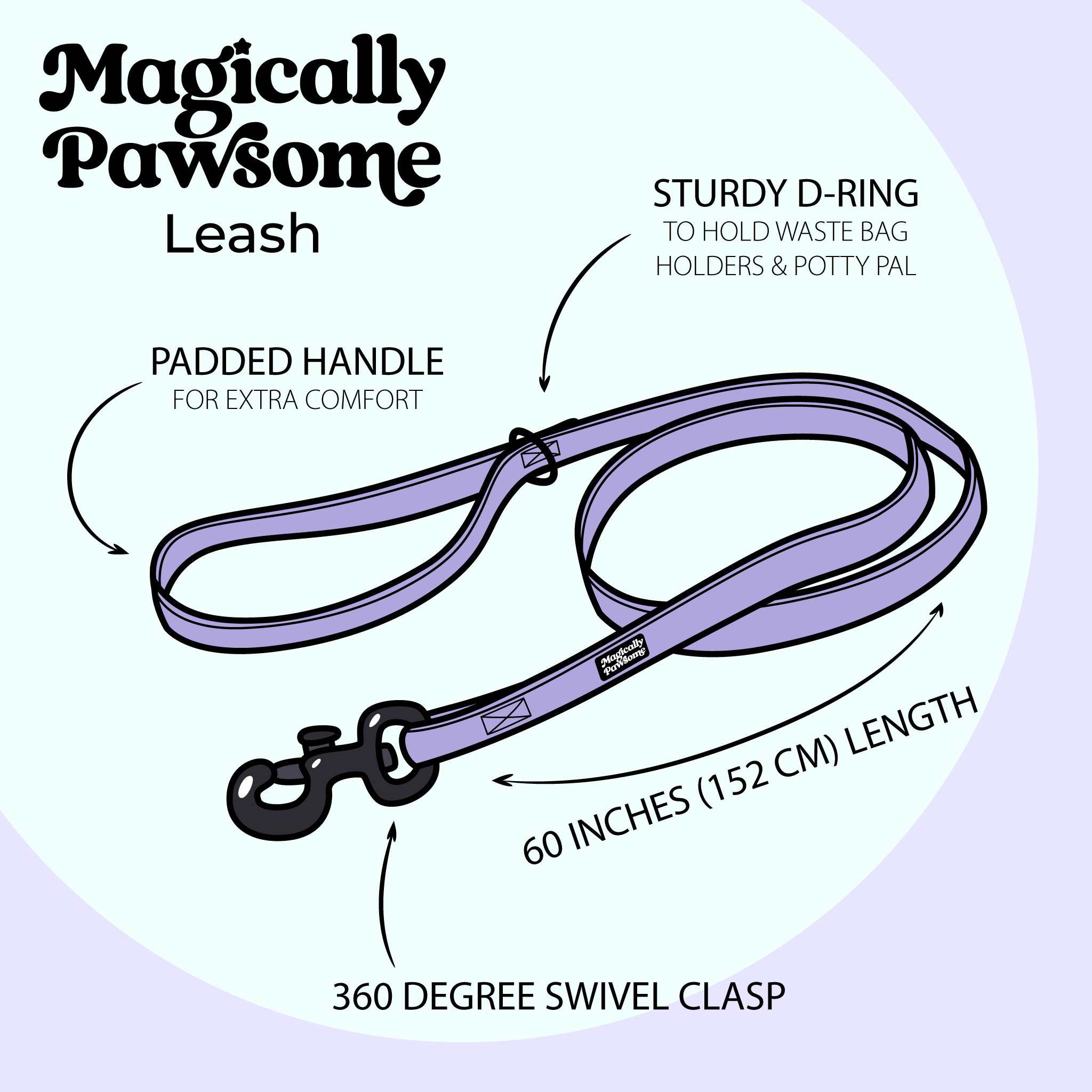 Magically Pawsome - Wholesale Pet Leash - Dog - DOG LEASH - DADDY'S BOY3