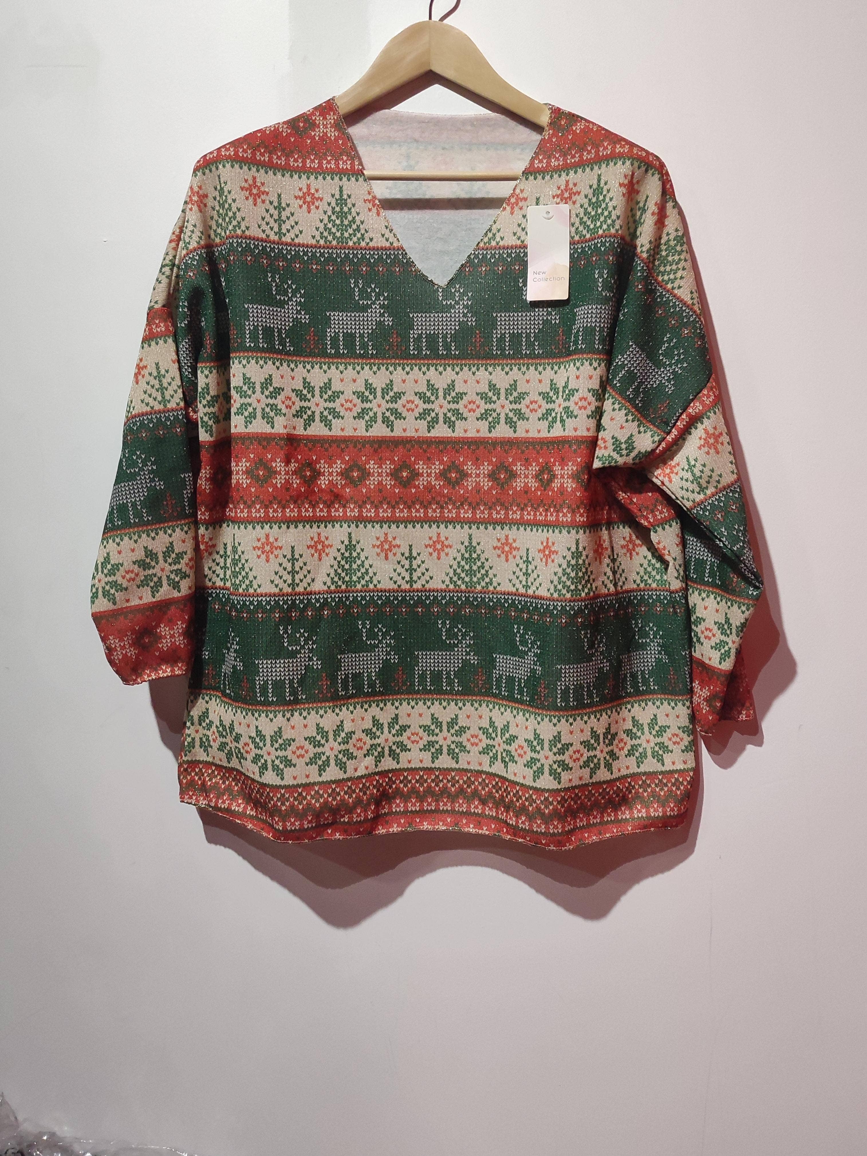 flerfärgad Tryckt tunika (Ness DESIGNS CHAUD BRILLANTE) för wholesale på Faire0