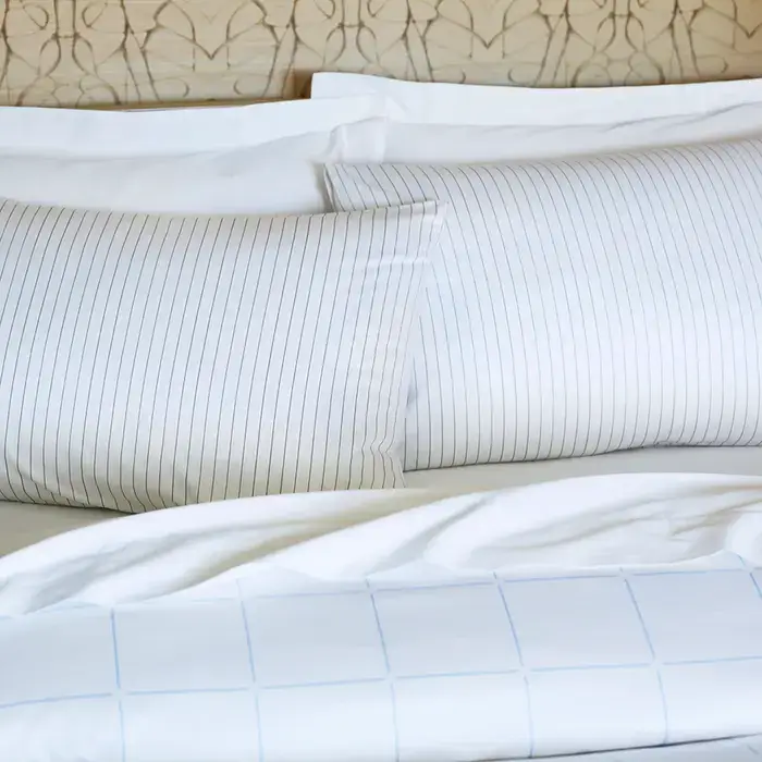 Vendee Sea Salt Twin XL Sateen Flat Sheet for wholesale on Faire2