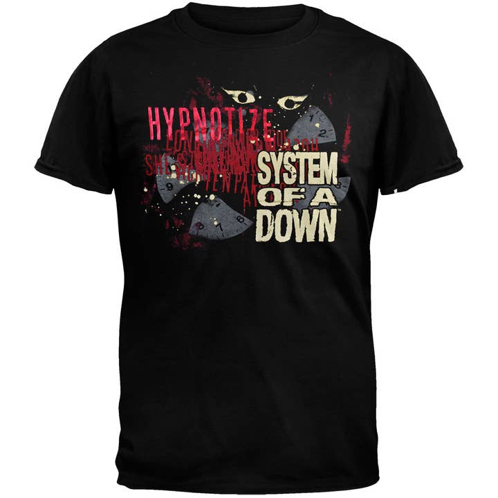 Official Store - Wholesale Screen Printed T-Shirt - Men's - System Of A Down - Hypnotize Men's T Shirt
