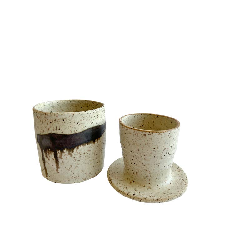 Gina DeSantis Ceramics - Wholesale Butter Dish - Luna French Butter Crock5