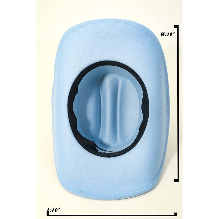 Anarchy Street - Wholesale Cowboy Hat - Women's - Western Pearl Studded Fashion Cowboy Hat4