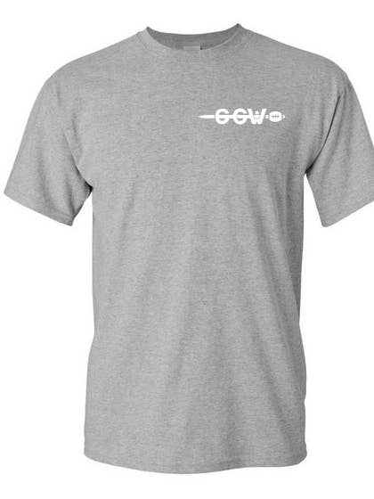 Speer Voetbal Zaklogo - Wit Op Grijs voor wholesale door Gods of Gridiron War