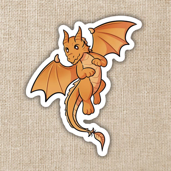 Andarna Flying Sticker | Fourth Wing for wholesale by Kingdom of Threads