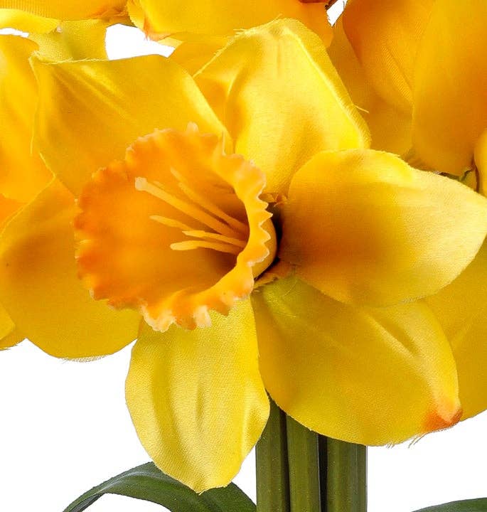 Will's Company - Wholesale Artificial Flowers - Daffodil Bunch - 6 stems1