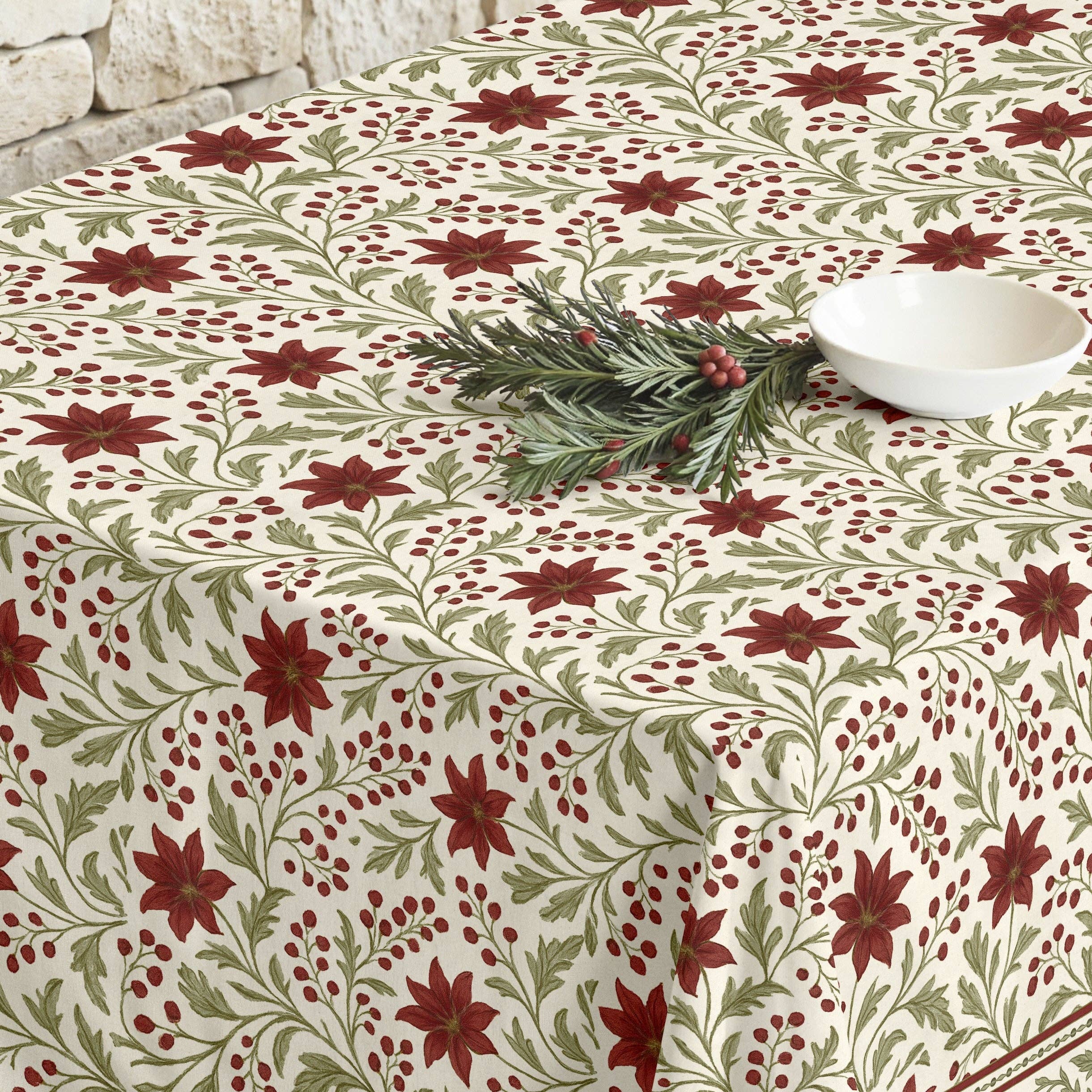 SG HOGAR - Vendita all'ingrosso Tovaglie - Tovaglia antimacchia Christmas wish 1 12252