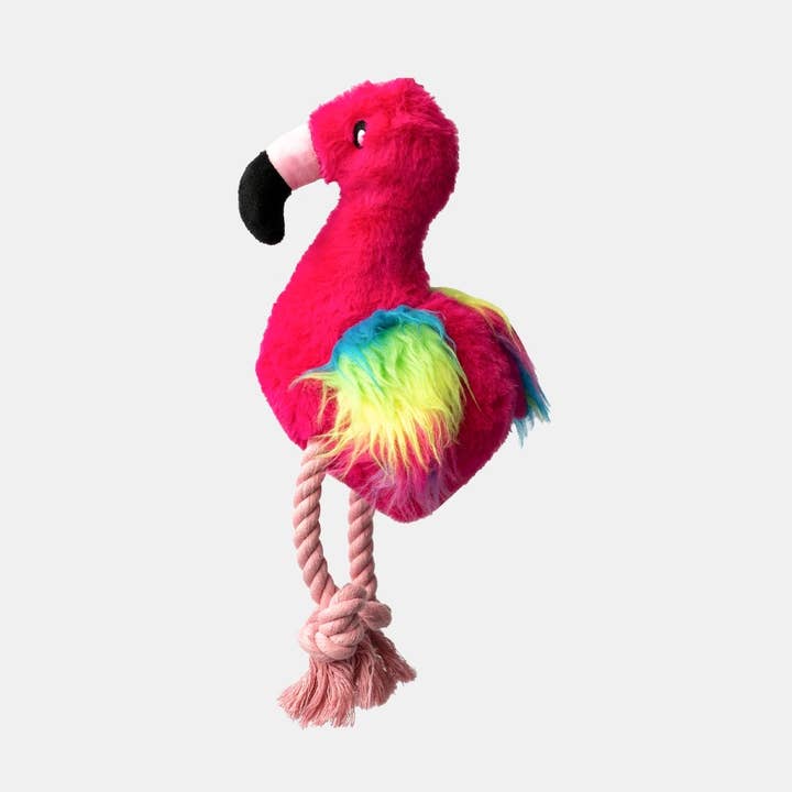 Flamingo Dog Toy for wholesale by Silver Paw